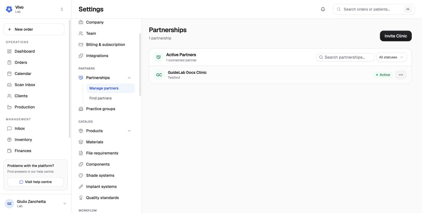 An active client partnership